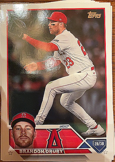 2023 Topps Update #US22 Brandon Drury — front