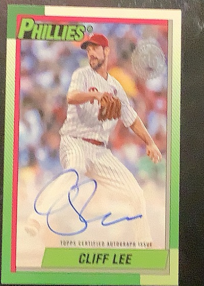 1990 Topps #90A-CL Cliff Lee — back