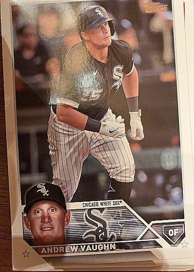 2023 Topps #634 Andrew Vaughn — front