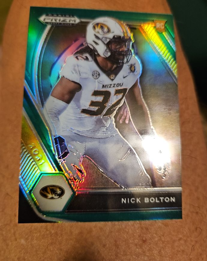 2021 Panini Prizm Draft Picks #148 Nick Bolton — front