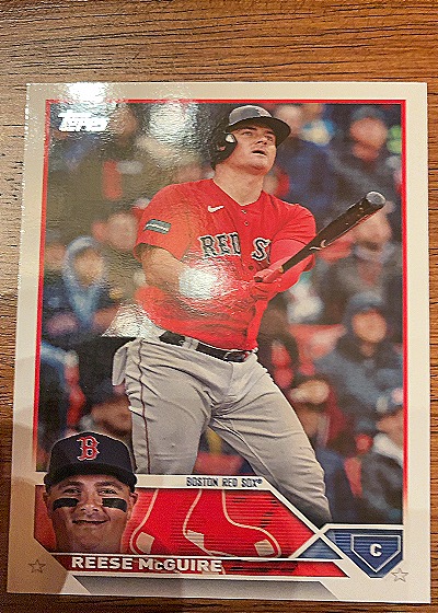 2023 Topps Update #US115 Reese McGuire — front