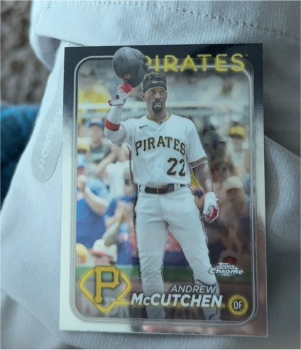 2024 Topps Chrome #124 Andrew McCutchen — front