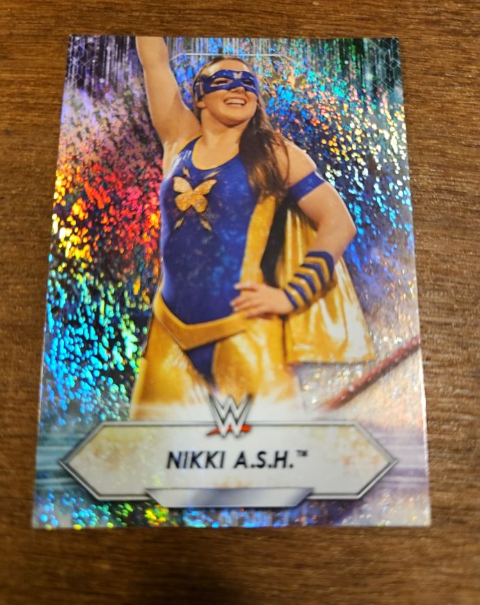 2021 Topps WWE #123 Nikki A.S.H. — front
