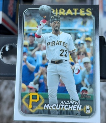2024 Topps #566 Andrew McCutchen — front