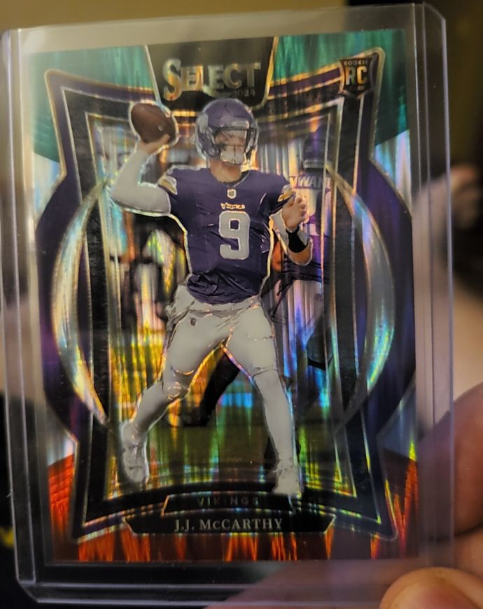 2024 Panini Select Concourse #24 J.J. McCarthy — front