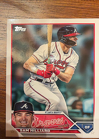 2023 Topps #X Sam Hilliard — front