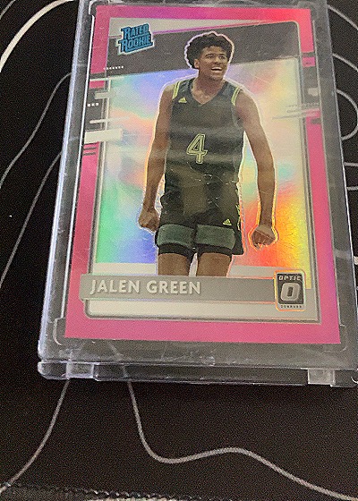 2021 Panini Chronicles Draft Picks Optic #204 Jalen Green — front