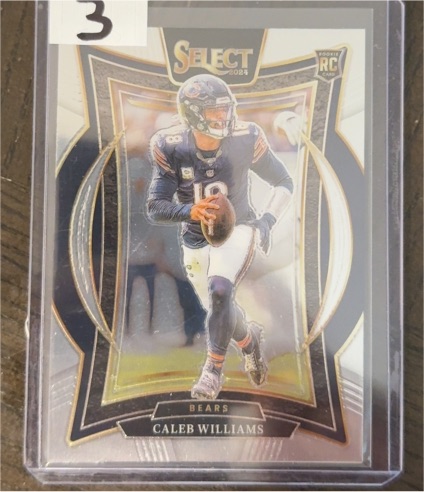 2024 Panini Select #25 Caleb Williams — front