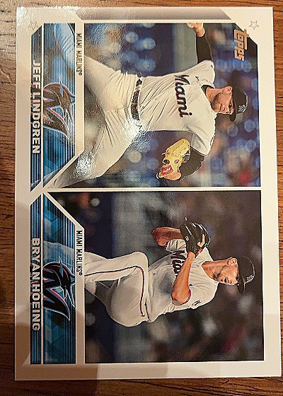 2023 Topps Update #US153 Jeff Lindgren / Bryan Hoeing — front