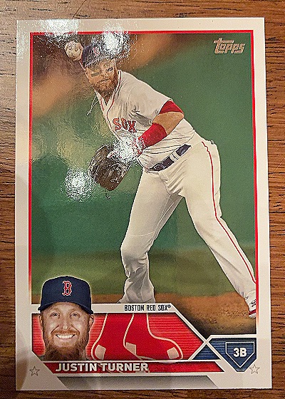 2023 Topps #403 Justin Turner — front