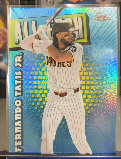 2025 Topps Chrome #CAE-12 Fernando Tatis Jr All-Etch — front