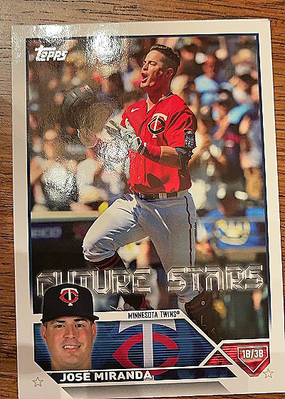 2023 Topps Series 2 #505 Jose Miranda — front