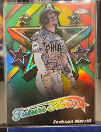 2025 Topps Chrome #FS-3 Jackson Merrill Future Stars — front