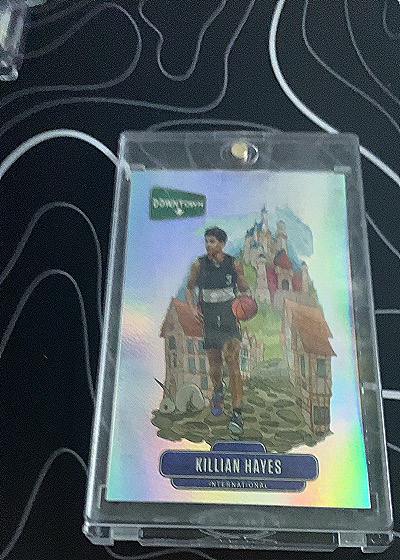 2020 Panini Prizm Downtown Killian Hayes — back