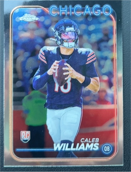 2024 Topps Chrome #202 Caleb Williams — front