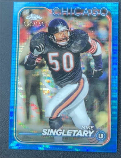 2024 Topps Chrome #20 Mike Singletary — front