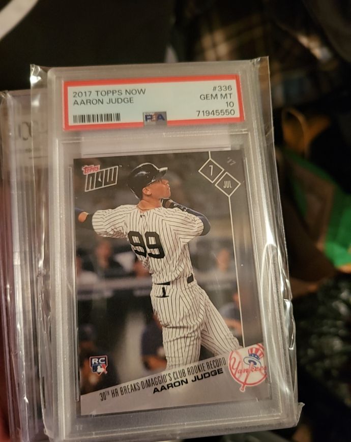 2017 Topps Now #336 Aaron Judge — front