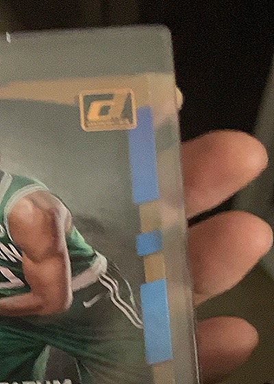 2022 Donruss Optic #1 Jayson Tatum — front
