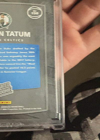 2022 Donruss Optic #1 Jayson Tatum — back