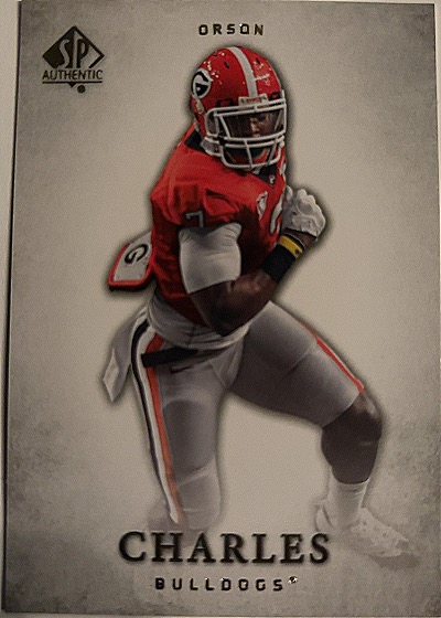 2012 SP Authentic #78 Orson Charles — front
