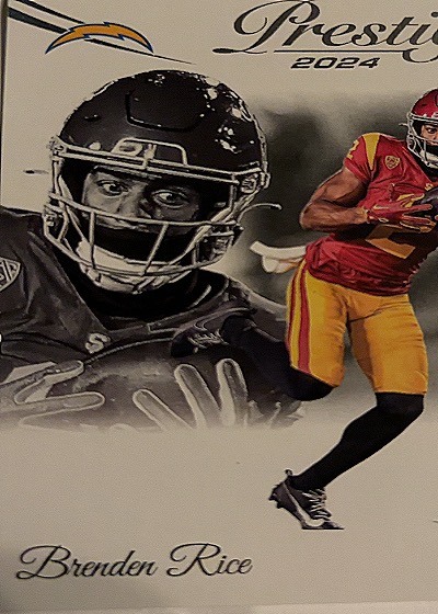 2024 Panini Prestige #370 Brenden Rice — front