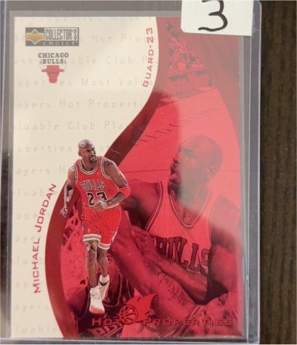 1997-98 Upper Deck Collector's Choice #385 Michael Jordan Hot Properties — front