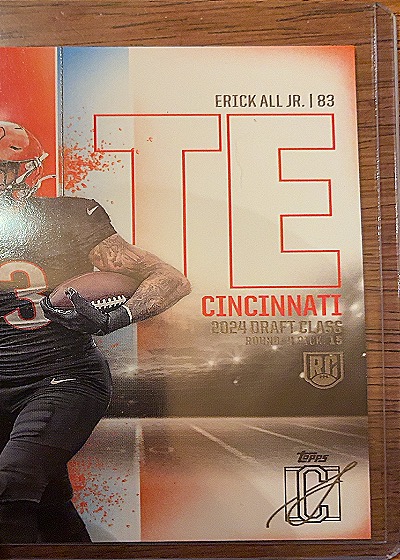 2024 Topps Signature Class #91 Erick All Jr. — front