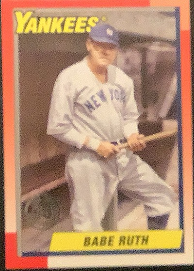 1953 Topps #311 Babe Ruth — front