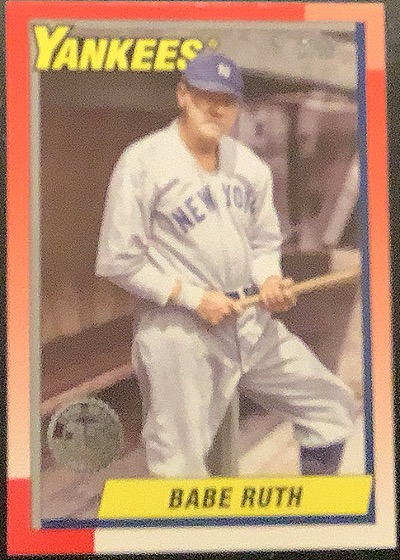 2025 Topps Series 1 #T90-47 Babe Ruth — front