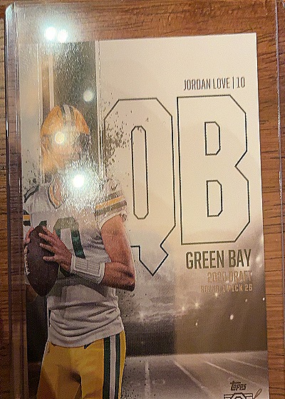 2024 Topps Signature Class #110 Jordan Love — front