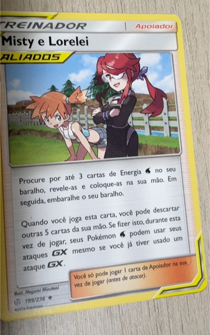 2019 Pokémon SM Cosmic Eclipse #199 Misty & Lorelei — front