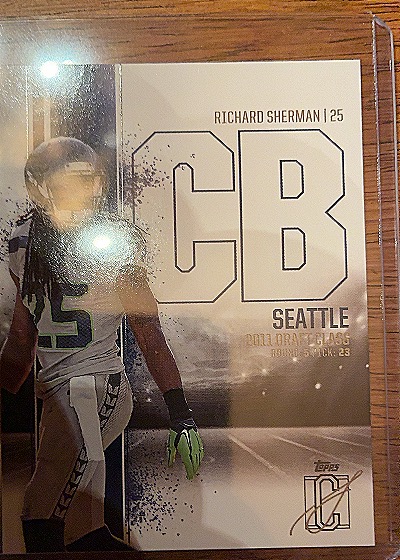 2024 Topps Signature Class #56 Richard Sherman — front