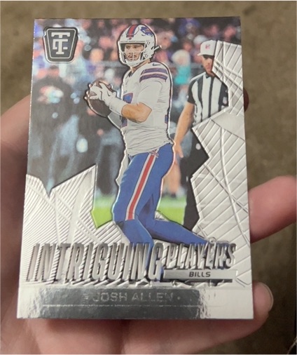 2024 Panini Totally Certified Intriguing Players #12 Josh Allen — front
