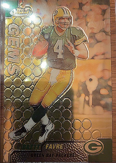 1999 Topps Finest Gems #126 Brett Favre — front