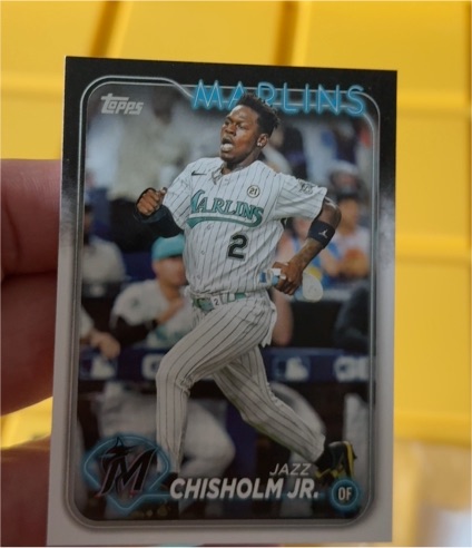 2024 Topps Series 1 #223 Jazz Chisholm Jr. — front