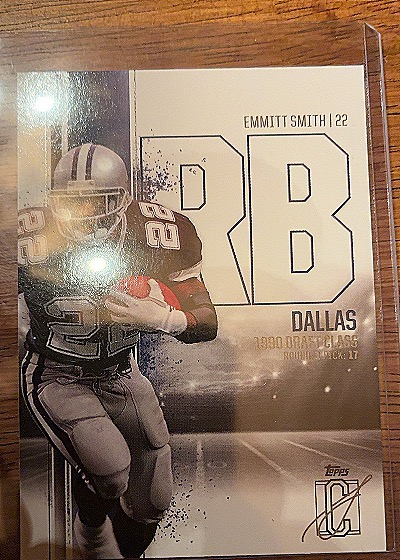 2024 Topps Signature Class #11 Emmitt Smith — front
