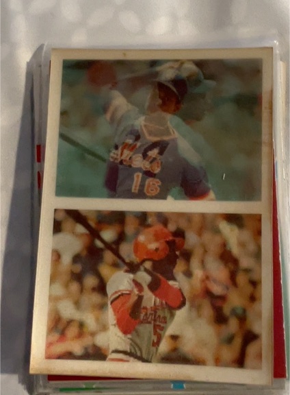 1986 Sportflics #184 The Big Six — front