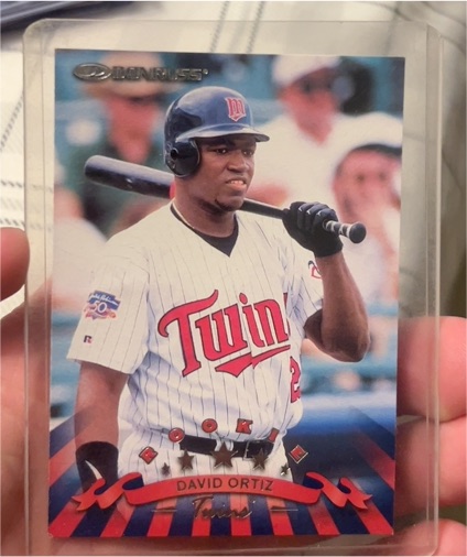 1998 Donruss #299 David Ortiz — front