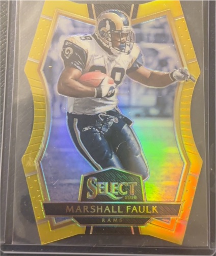2016 Panini Select #174 Marshall Faulk — front