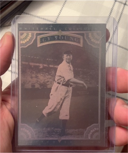 1992 Whitehall Collection Cy Young — front