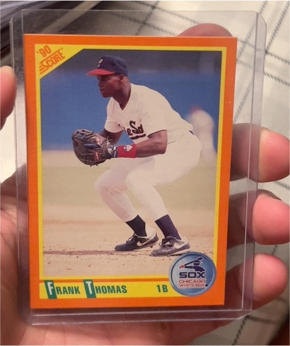 1990 Score Rookie & Traded #86T Frank Thomas — front