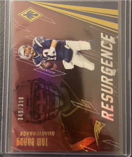 2016 Panini Phoenix #RES-TB Tom Brady Resurgence — front