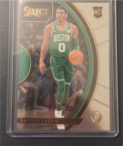2017-18 Panini Select #93 Jayson Tatum — front