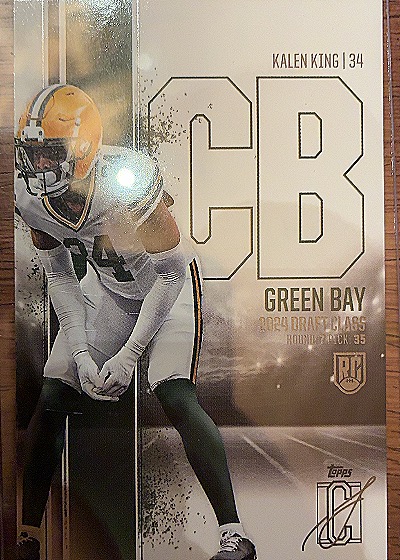 2024 Topps Signature Class #112 Kalen King — front