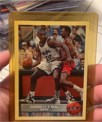 1992-93 Upper Deck McDonald's #P43 Shaquille O'Neal — front