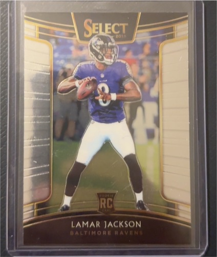 2018 Panini Select #70 Lamar Jackson — front