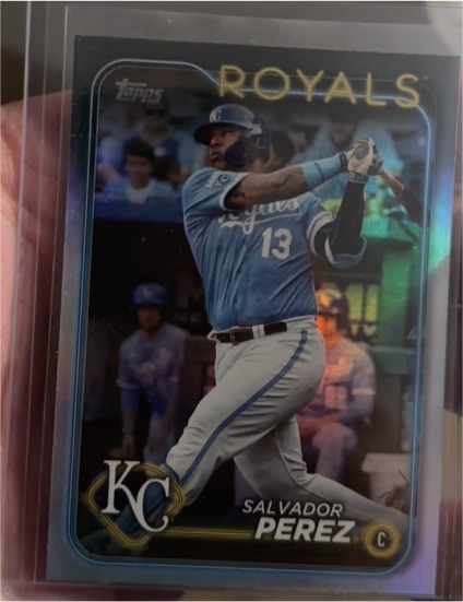 2024 Topps #24 Salvador Perez — front