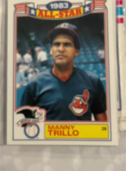 1983 Topps All-Star #28 Manny Trillo — front