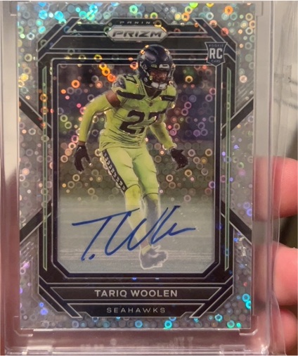 2022 Panini Prizm Tariq Woolen Silver Prizm RC — front