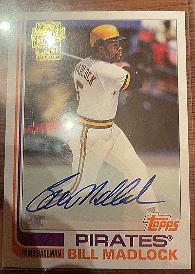 2018 Topps Archives Fan Favorites #FFA-BM Bill Madlock — front